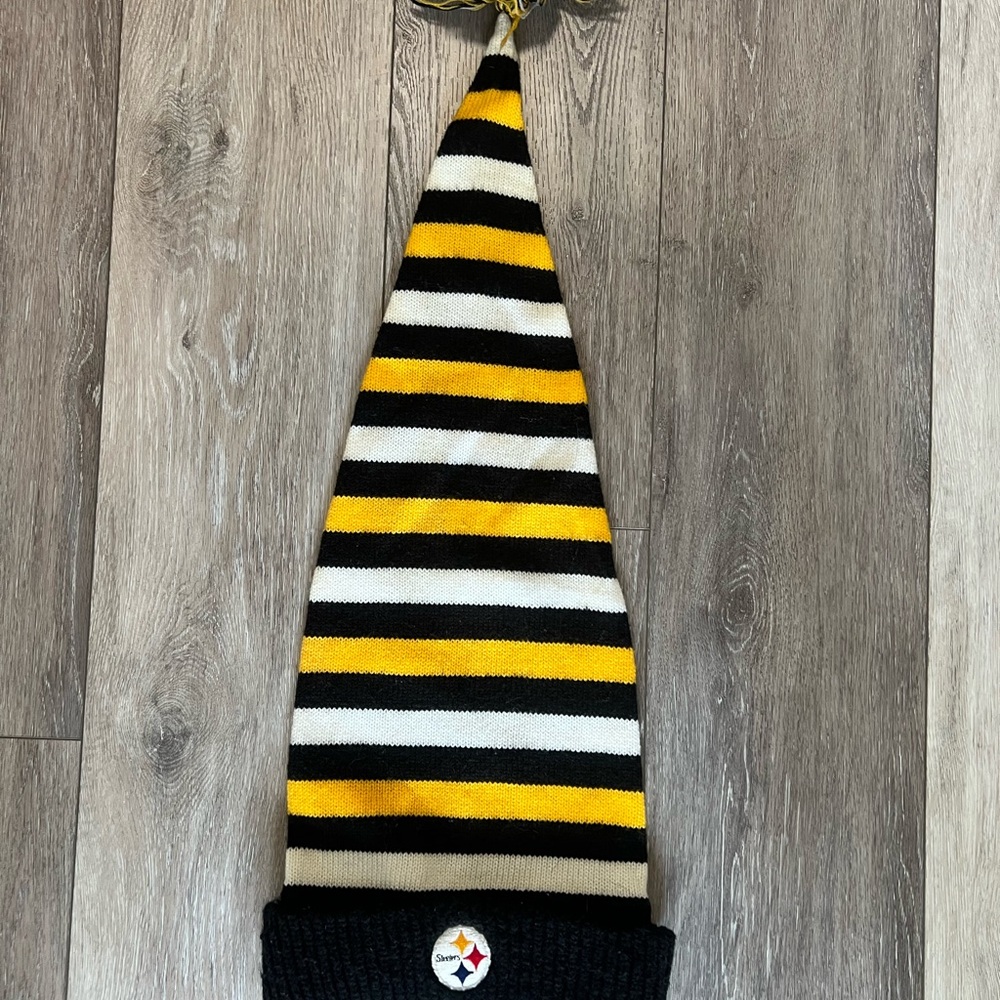 Pittsburgh Steelers Striped Black and Yellow Kids Hat